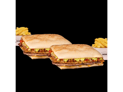 Combo 2 Muy Mexicanos Grandes c/papas