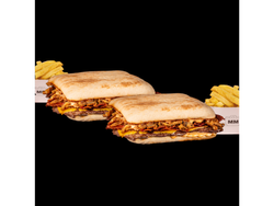 Combo 2 Muy Americanos Grandes c/papas