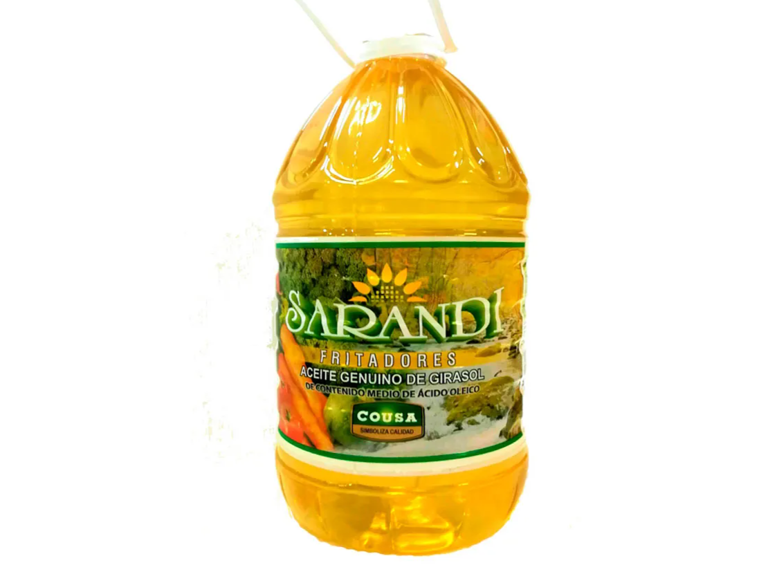 ACEITE FRITADOR SARANDI - BIDON 5 litros