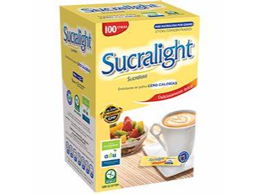 SUCRALIGHT EN POLVO  -  caja 800 unid.