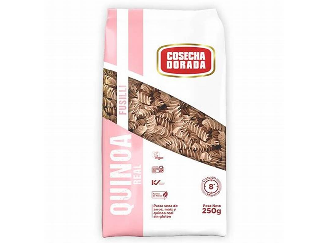 FUSILLI DE QUINOA - PAQ. 250 GRS