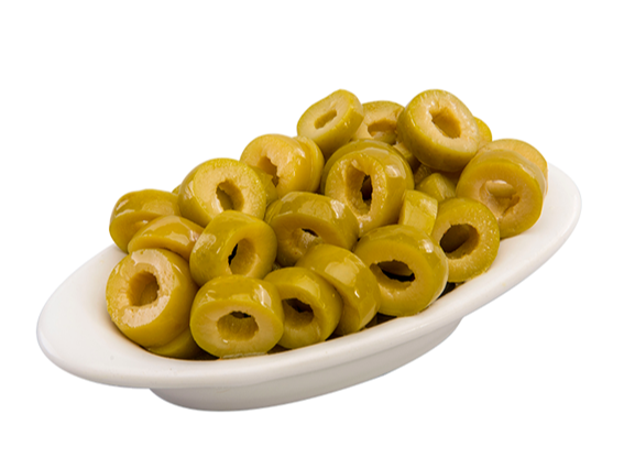 ACEITUNA RODAJA PARTIDA - PAQ. 1 KG