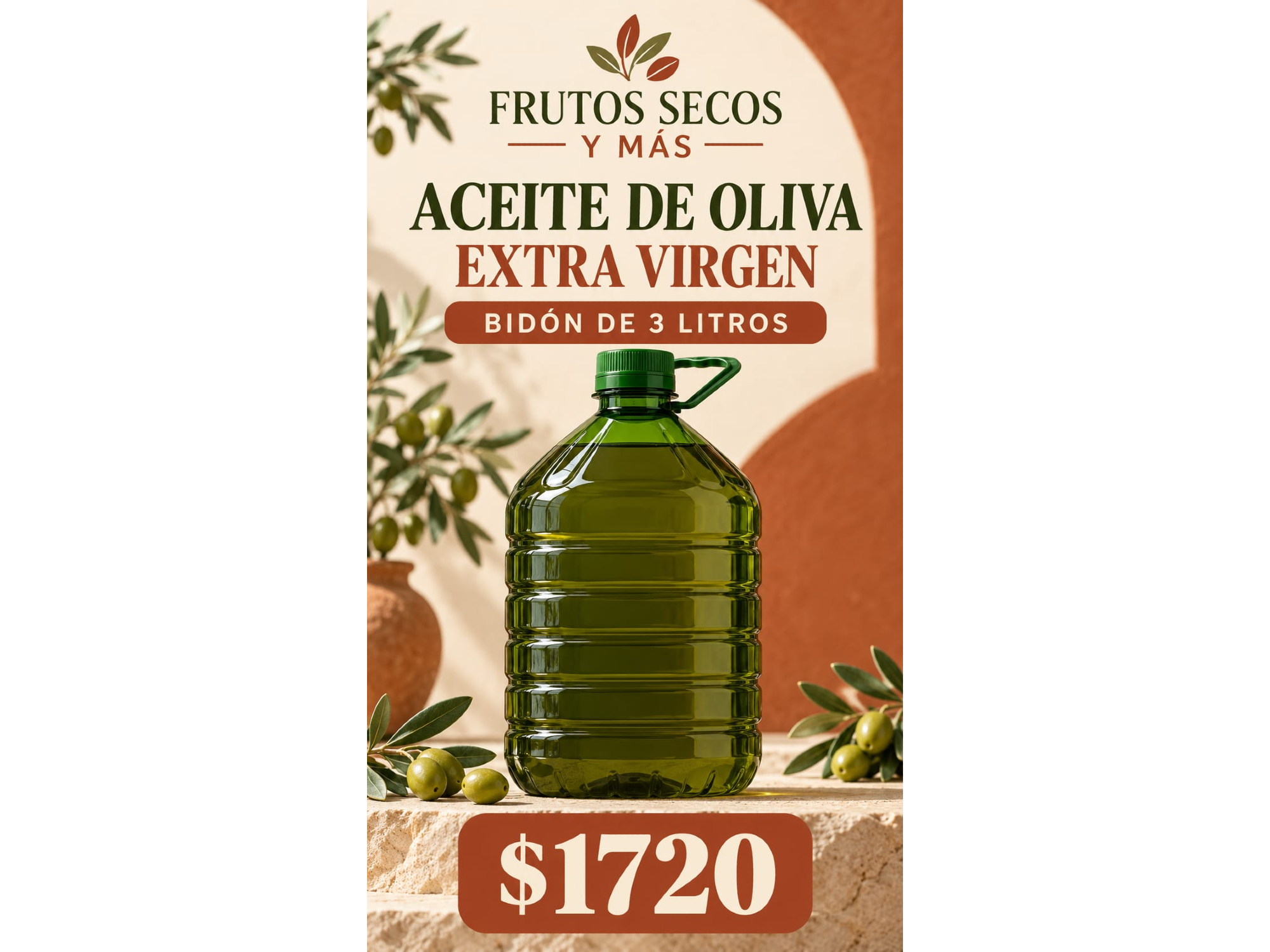 ACEITE DE OLIVA EXTRA VIRGEN SIERRAS DE UTIEL 3 LITROS