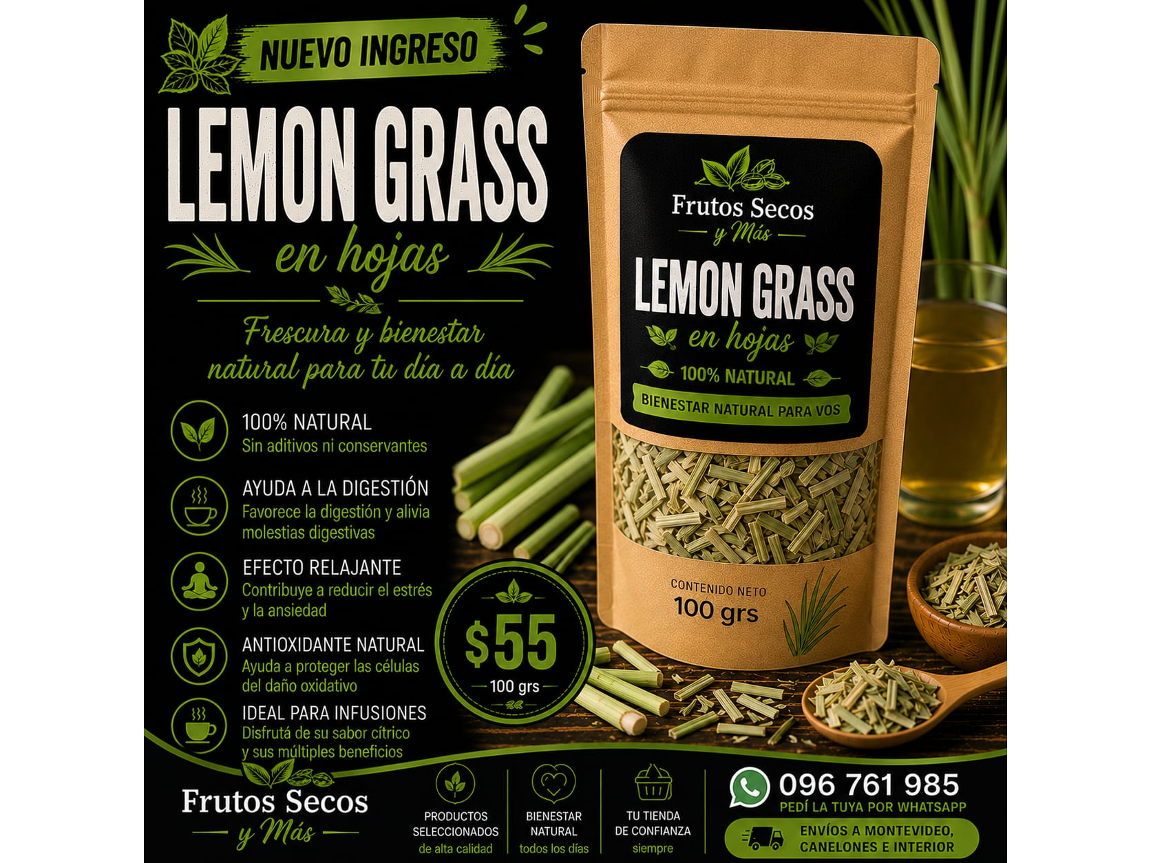 LEMON GRASS 100GR