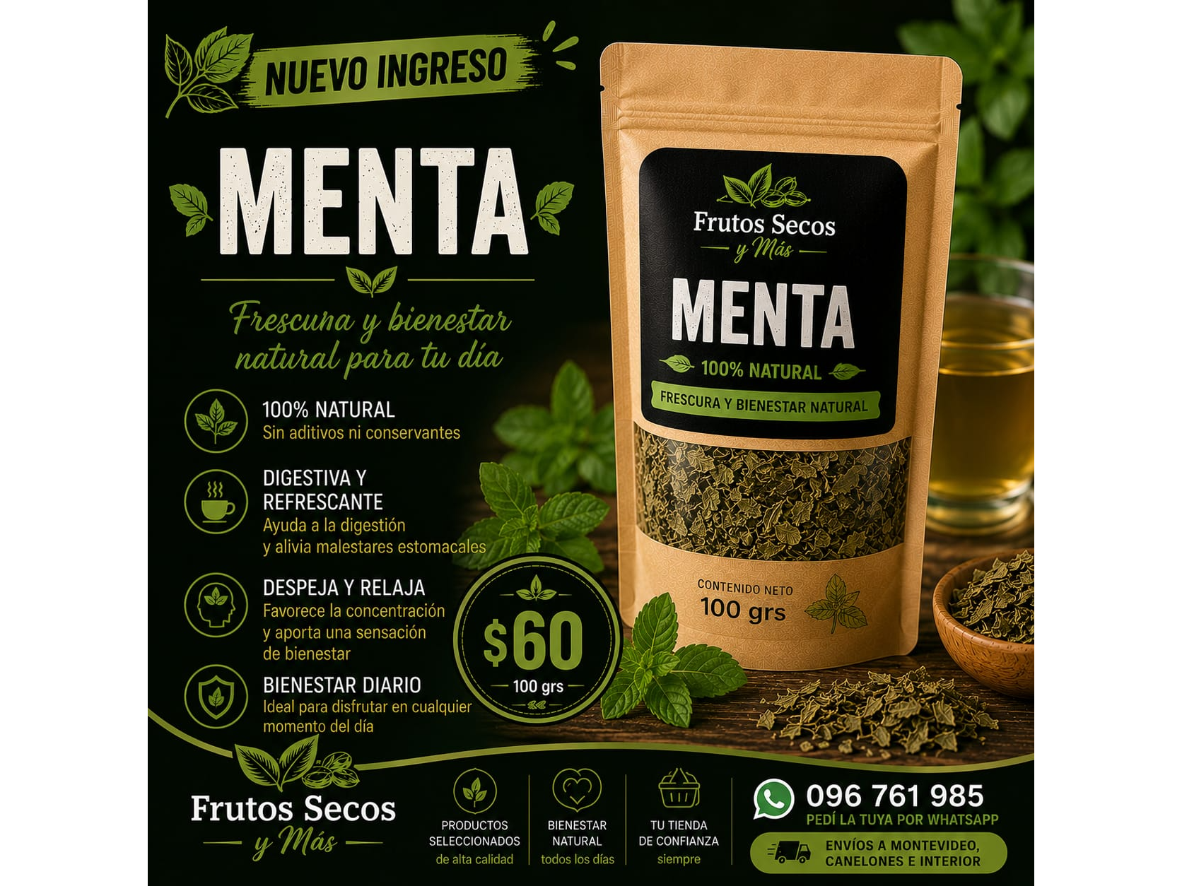 MENTA 100GR