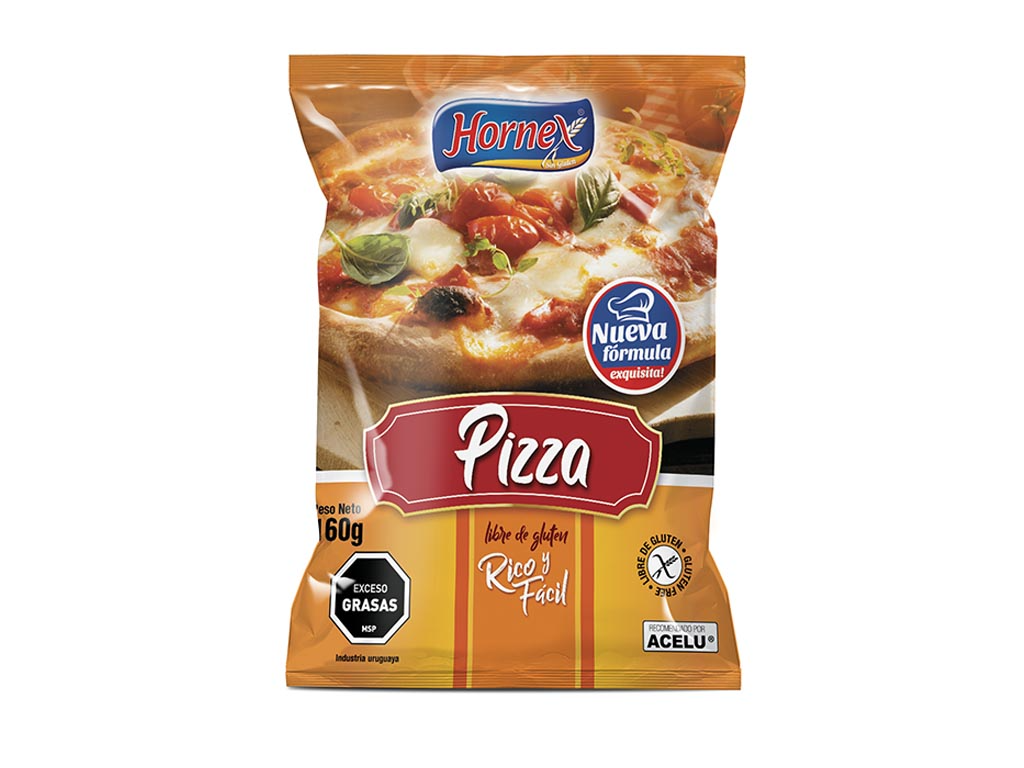 PREE-MEZCLA DE PIZZA SIN GLUETEN 160 GR