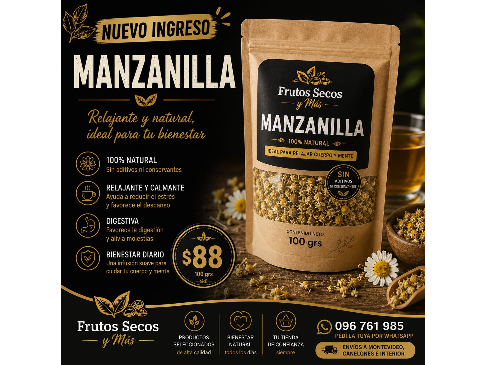 MANZANILLA 100GR