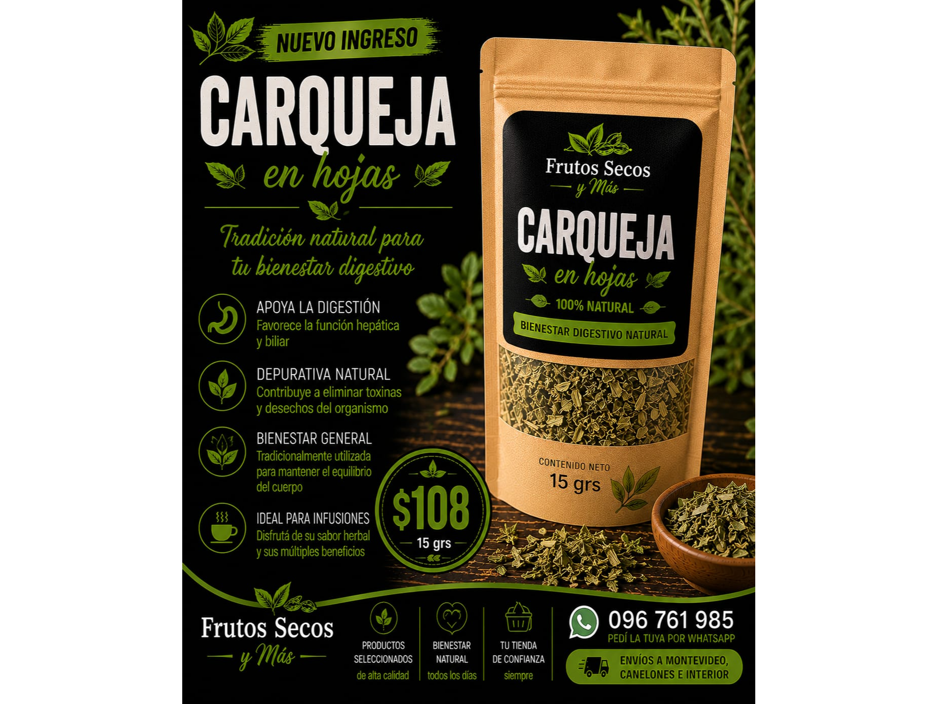 CARQUEJA 15GR