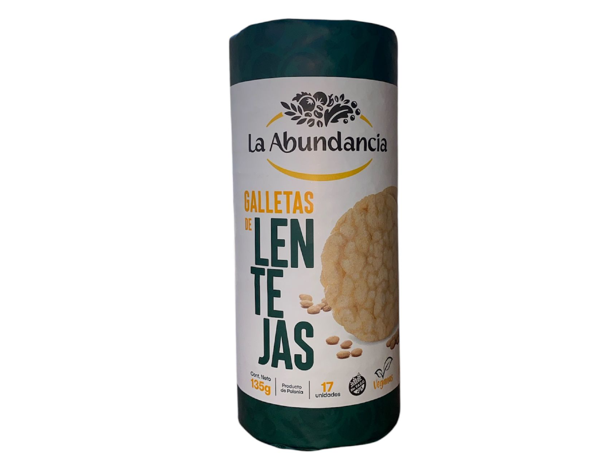 GALLETAS DE LENTEJAS 135GR