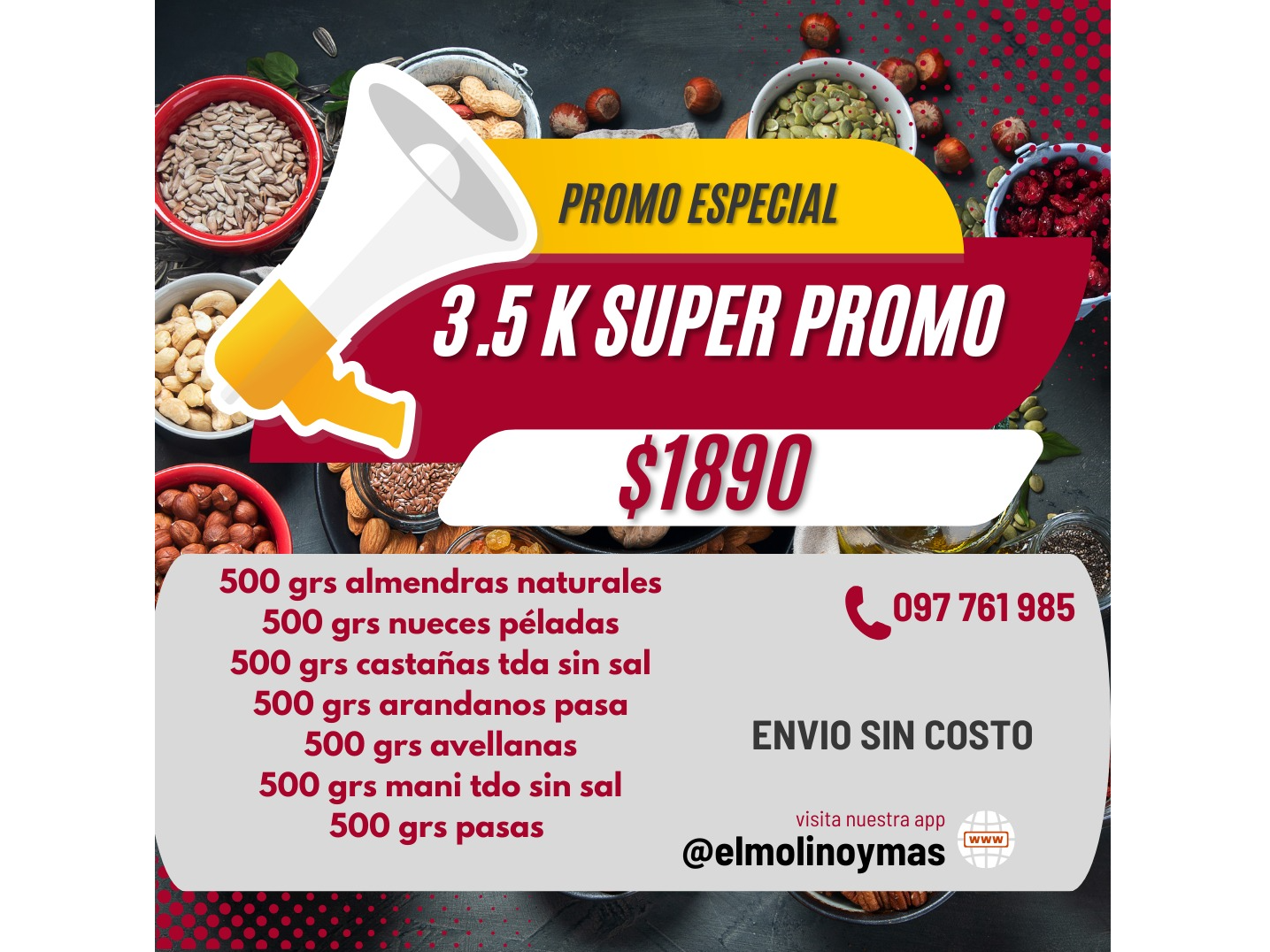 SUPER PROMO  3.5 kg  !!!