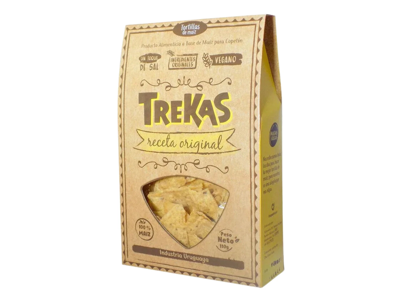 NACHOS SIN GLUTEN ORIGINAL 110GR