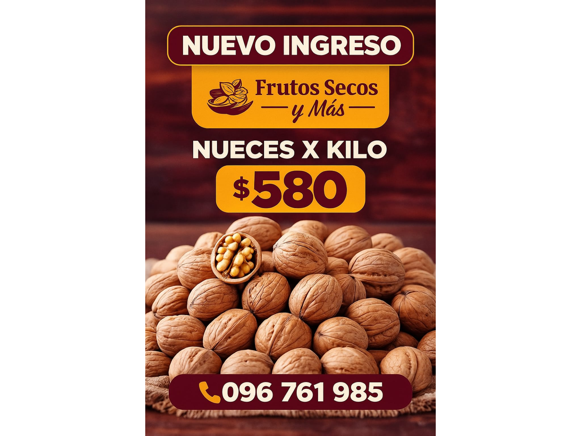 nueces x 1 kilo