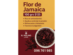 FLOR DE JAMAICA - PAQ. 500 GRS