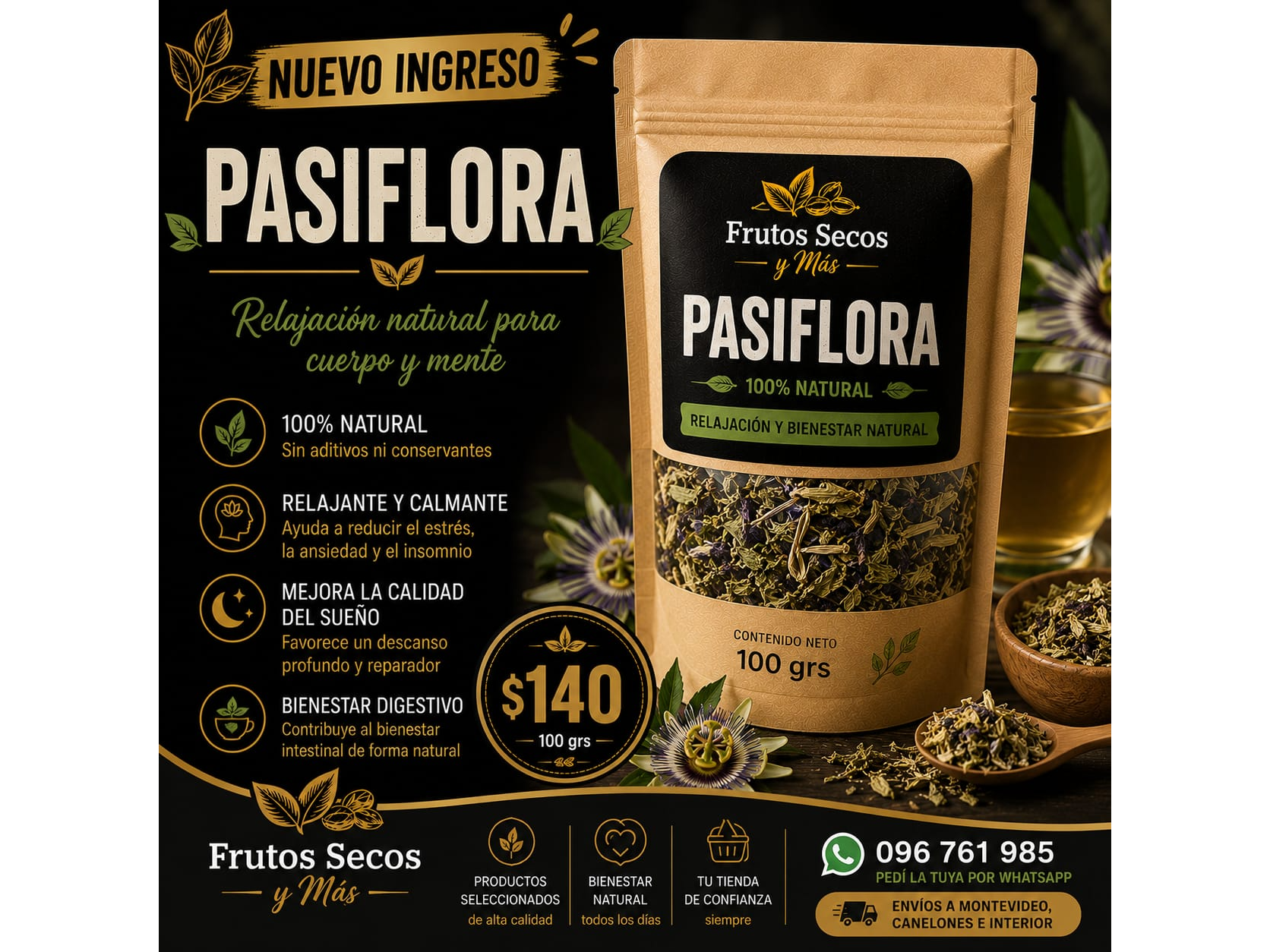PASIFLORA 100GR