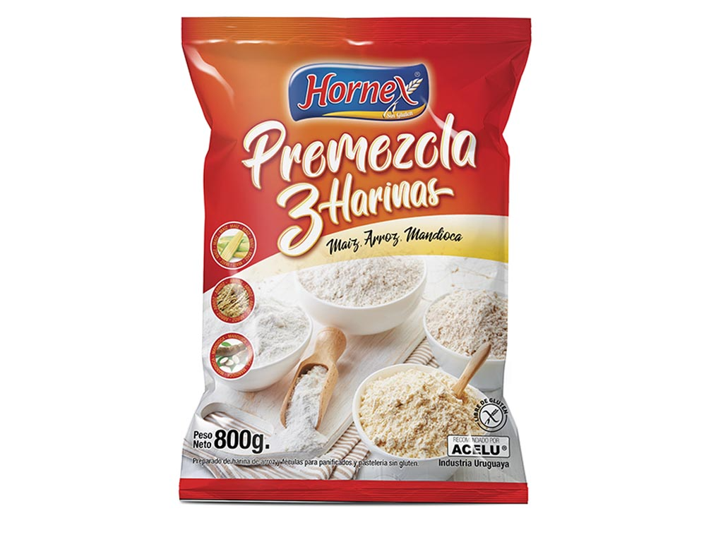 PREMEZCLA 3 HARINAS REGULAR 800GR