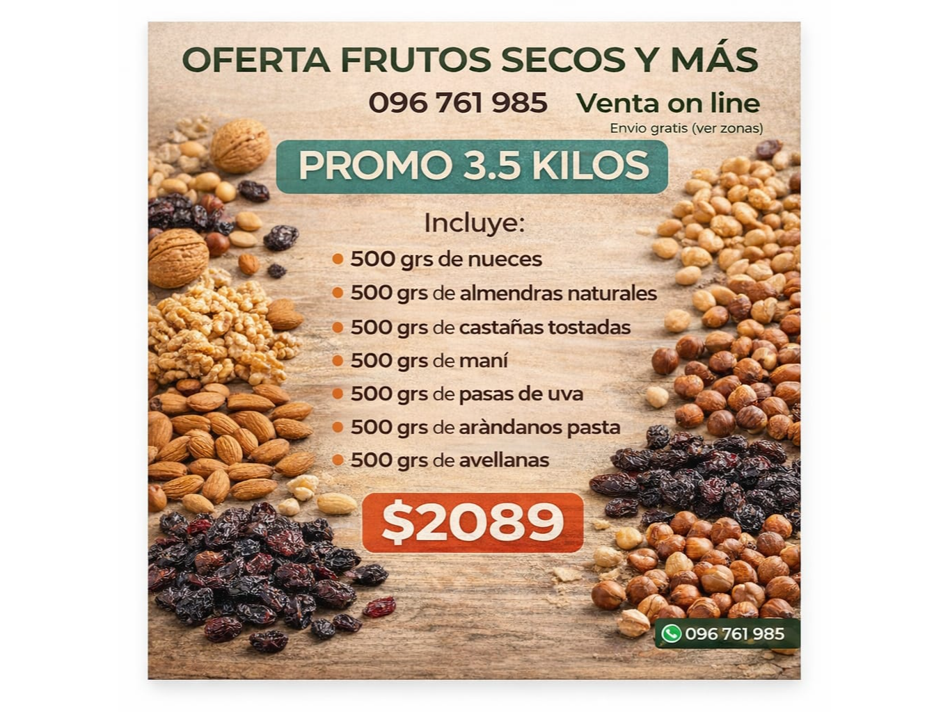 SUPER PROMO  3.5 kg  !!!