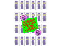 PLANCHA A4 IMPRESA PAPEL Autoadhesivo o fotografico