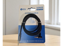 Cable Auxiliar Mallado 3.5MM a 3.5MM 90° Grados