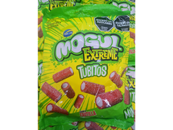 Gomas MOGUL Ladrillos Sabor Frutilla Bolsa x500g.