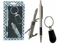 ESTUCHE - BIROME, LLAVERO Y NAVAJA