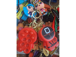 Monedero pop it juego calamar x unidad