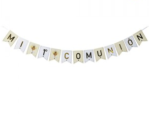BANDERIN MI PRIMERA COMUNION C/U