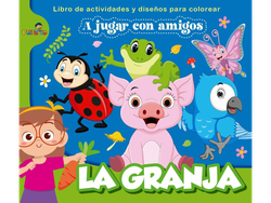 LIBRO P/COLOREAR 21X23 48PAG LA GRANJA PEDRITO C/U