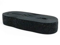 ELASTICO SHINE 30MM NEGRO