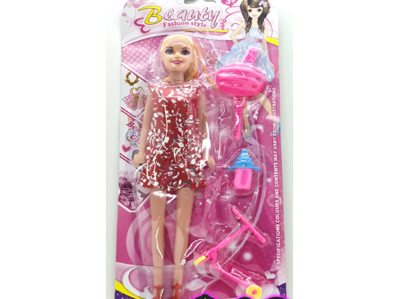 MUÑECA - C/ACC X 3 PCS