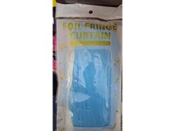 CORTINA 2mts X 1 MTS PASTEL CELESTE