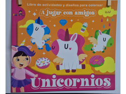 LIBRO P/COLOREAR 21X23 48PAG UNICORNIOS