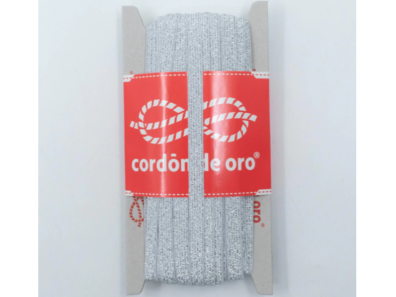 ELASTICO FLASH 10MM PLATEADO