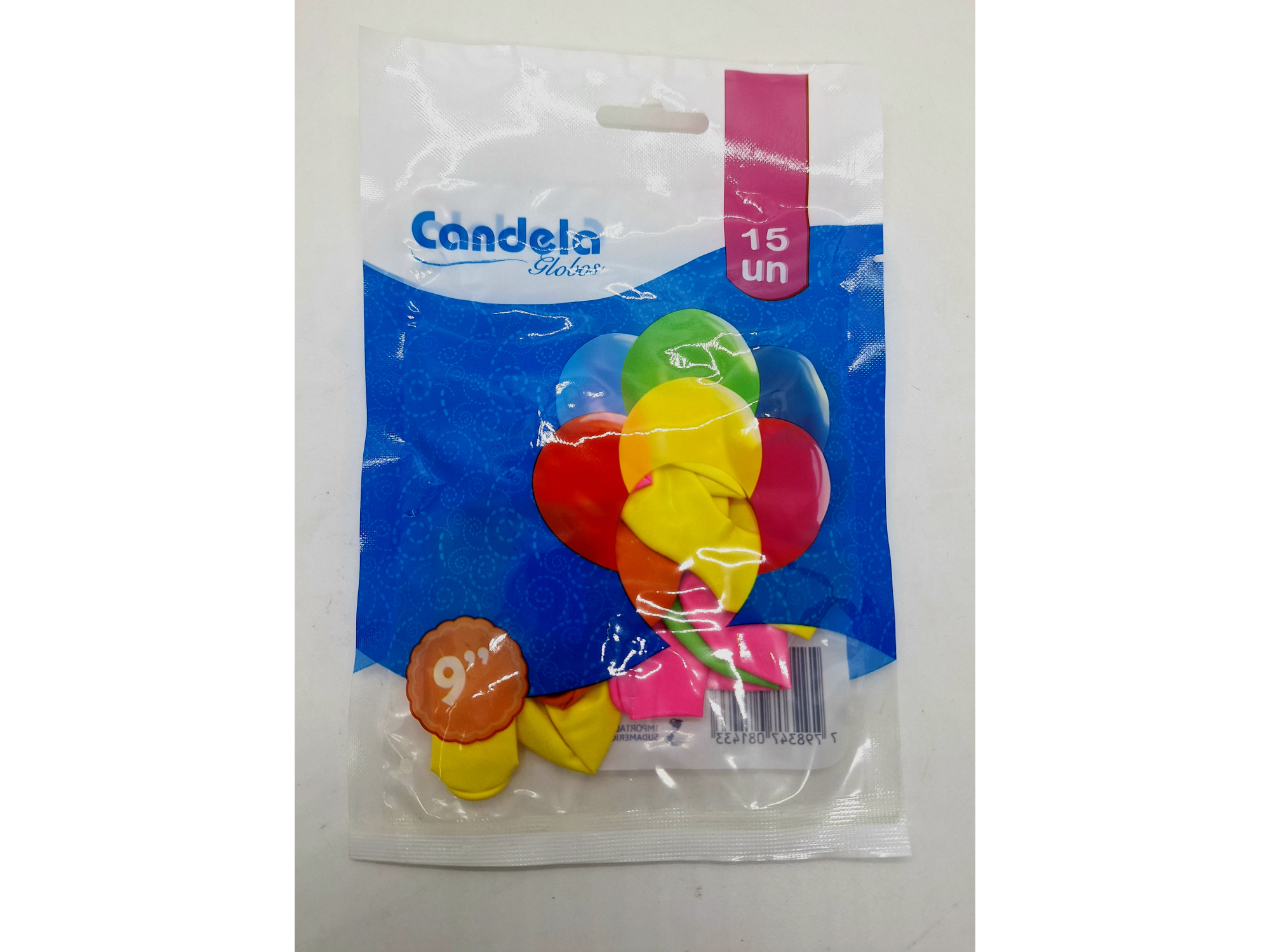 GLOBOS CANDELA X 15 UN