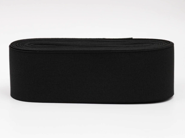ELASTICO REFORZADO 60MM LIGA NEGRO
