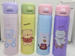 BOTELLA TERMICA INFANTIL 500cc DOBLE CAPA DE ACERO