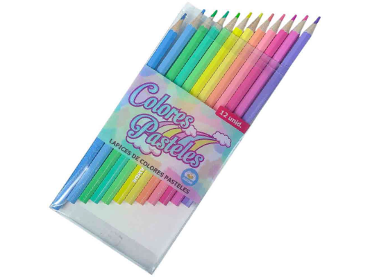 LAPICES X 12 COLOR PASTEL