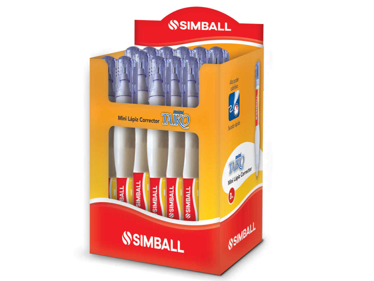 CORRECTOR LAPIZ TAIKO SIMBALL C/U
