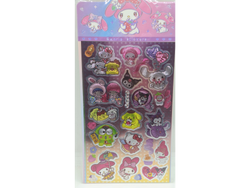 Stickers holográficos con textura