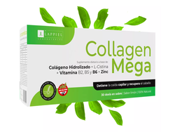 Collagen Mega Cosmético Capilar Bebible X30 Sobres