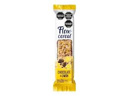 BARRITAS DE CEREAL FLOW Chocolate y limon