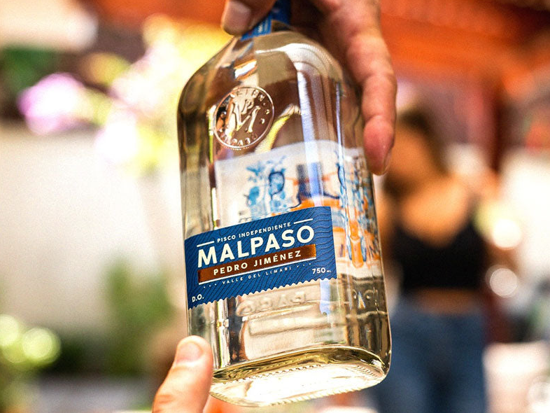Pisco Mal Paso Pedro Jiménez  750 ml.