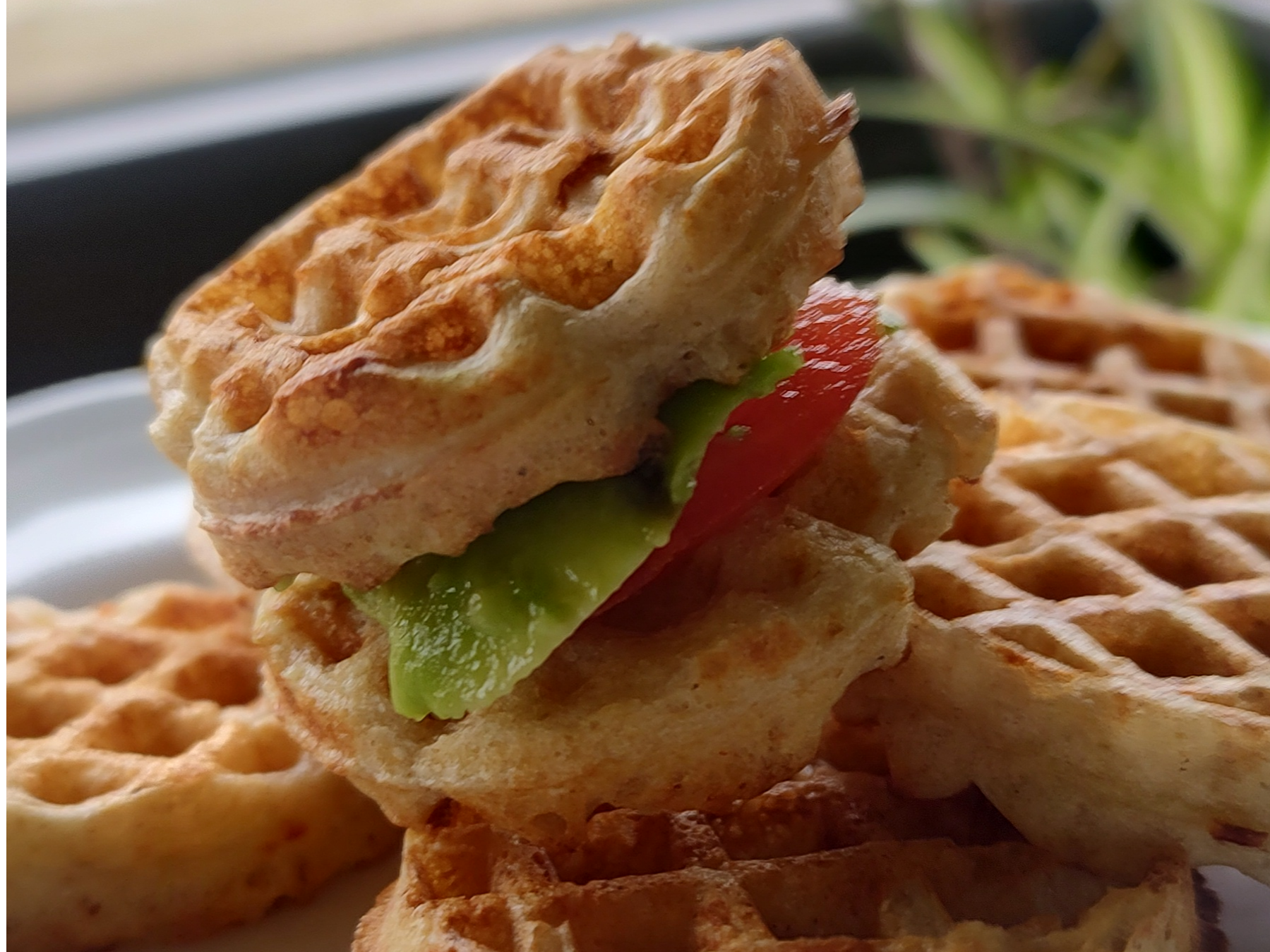 Mini waffles 🧀
