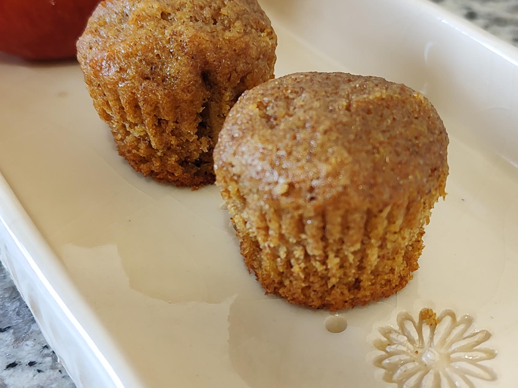 Muffins de manzana y vainilla 🍎