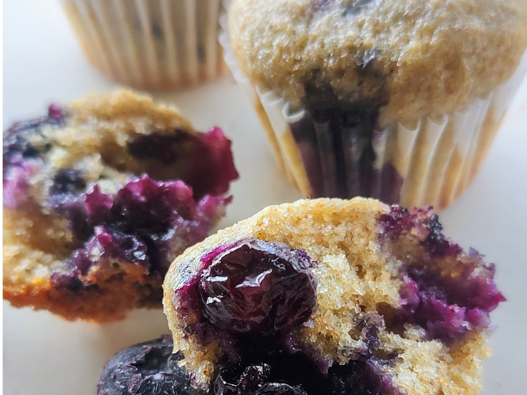 Muffins de arándanos 🫐