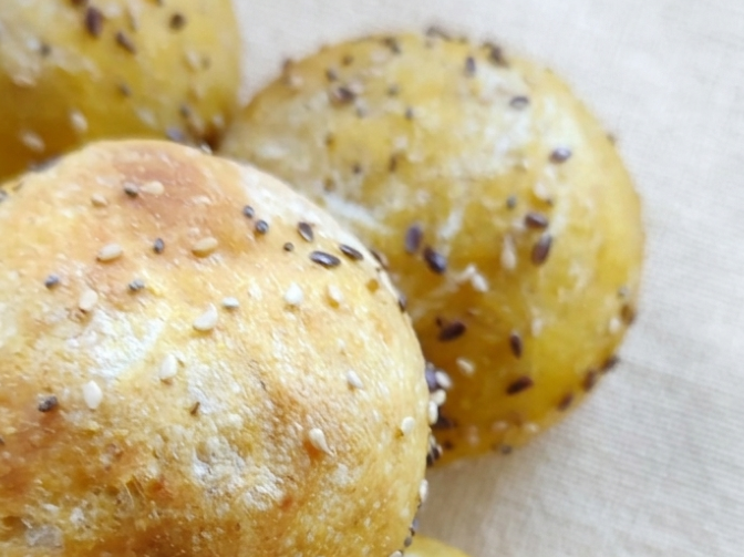 Pancito focaccia de zapallo