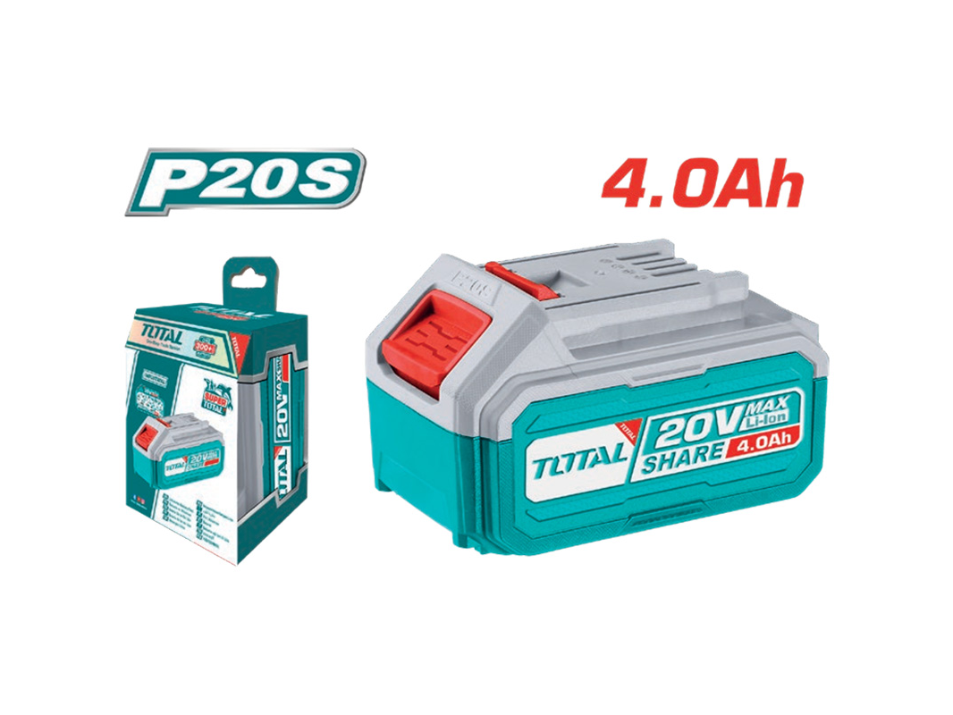 Bateria&nbsp;20V&nbsp;4&nbsp;Ah.&nbsp;INDUSTRIAL&nbsp;TOTAL&nbsp;TFBLI20021