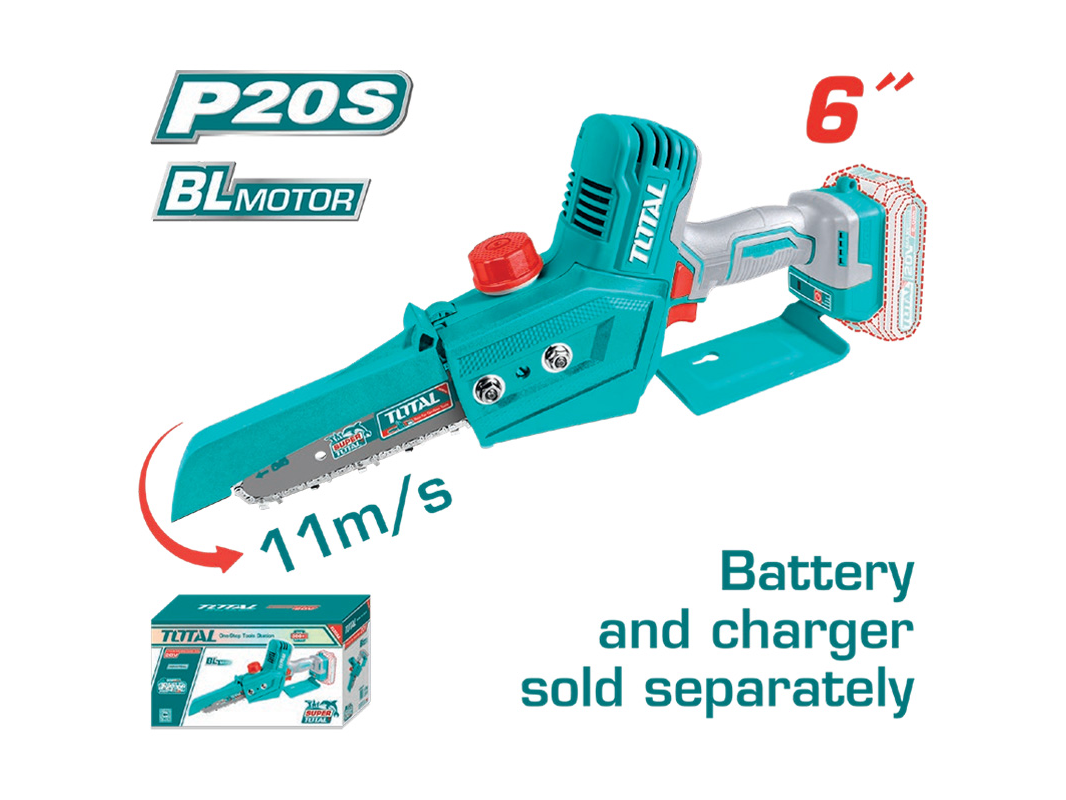 Motosierra 20V 6´´  TOTAL TGSLI2068