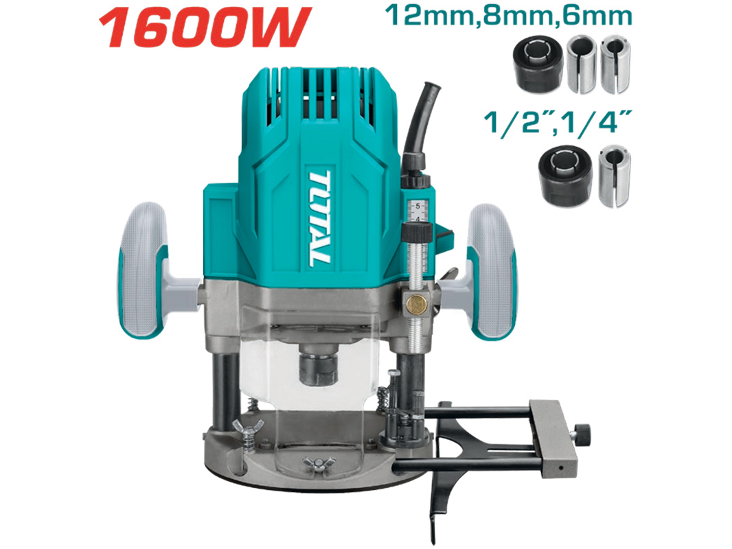 Router 1600W INDUSTRIAL TOTAL TR111216