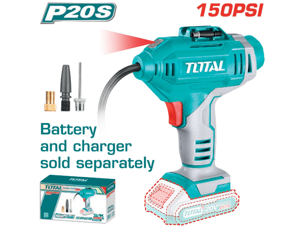 Compresor 20V 150 psi TOTAL TACLI2018