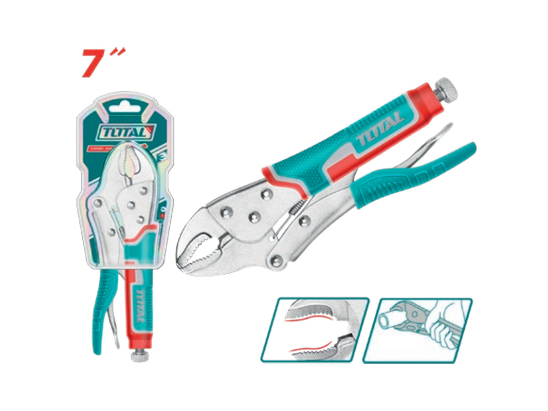 Alicate de presion 175mm TOTAL THT190703